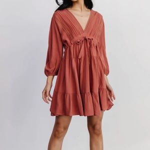 Amelia Boho Mini Dress